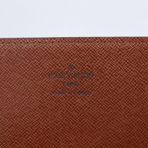 LOUIS VUITTON Monogram Porte Yen 3 Credit Long Wallet M61818 LV Auth BA8363 - Picture 10 of 16
